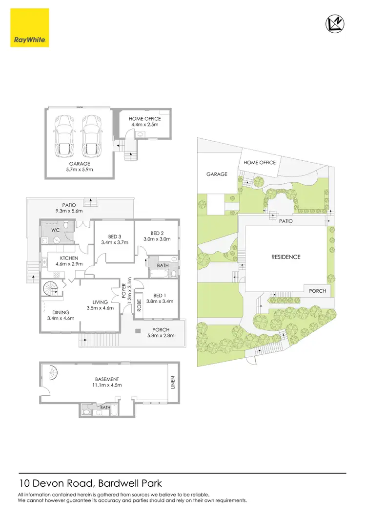Floorplan of Homely house listing, 10 Devon Road, Bardwell Park NSW 2207