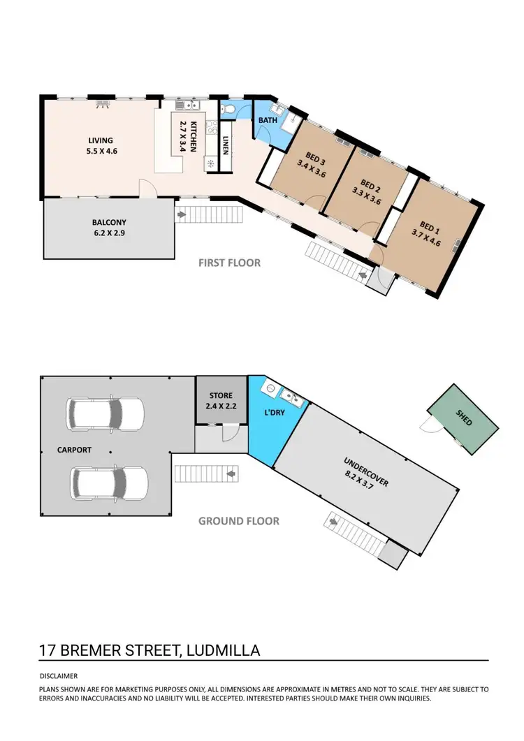 Floorplan of Homely house listing, 17 Bremer Street, Ludmilla NT 820