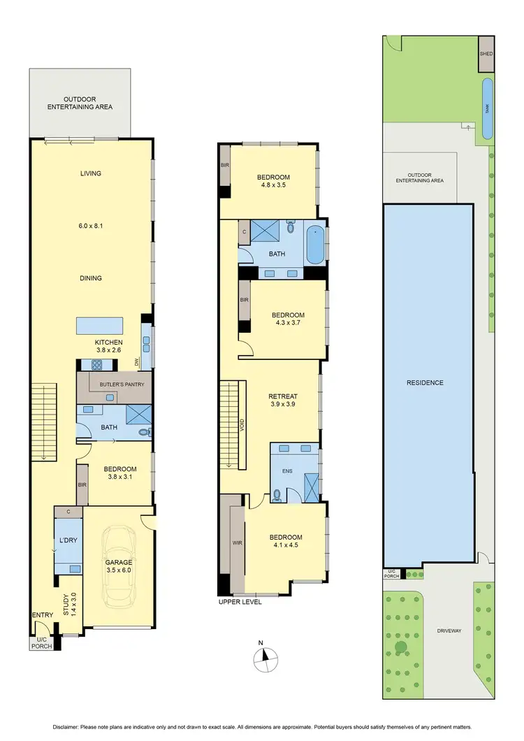 Floorplan of Homely house listing, 42A Andrew Street, Glenroy VIC 3046
