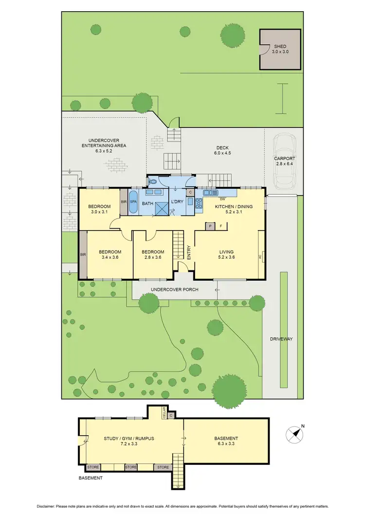 Floorplan of Homely house listing, 97 Outlook Drive, Glenroy VIC 3046