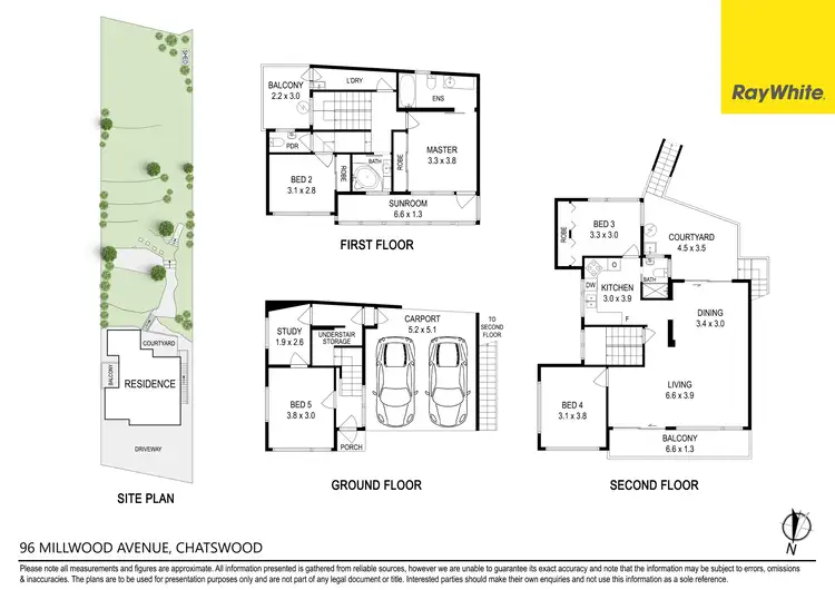 Floorplan of Homely house listing, 96 Millwood Avenue, Chatswood NSW 2067