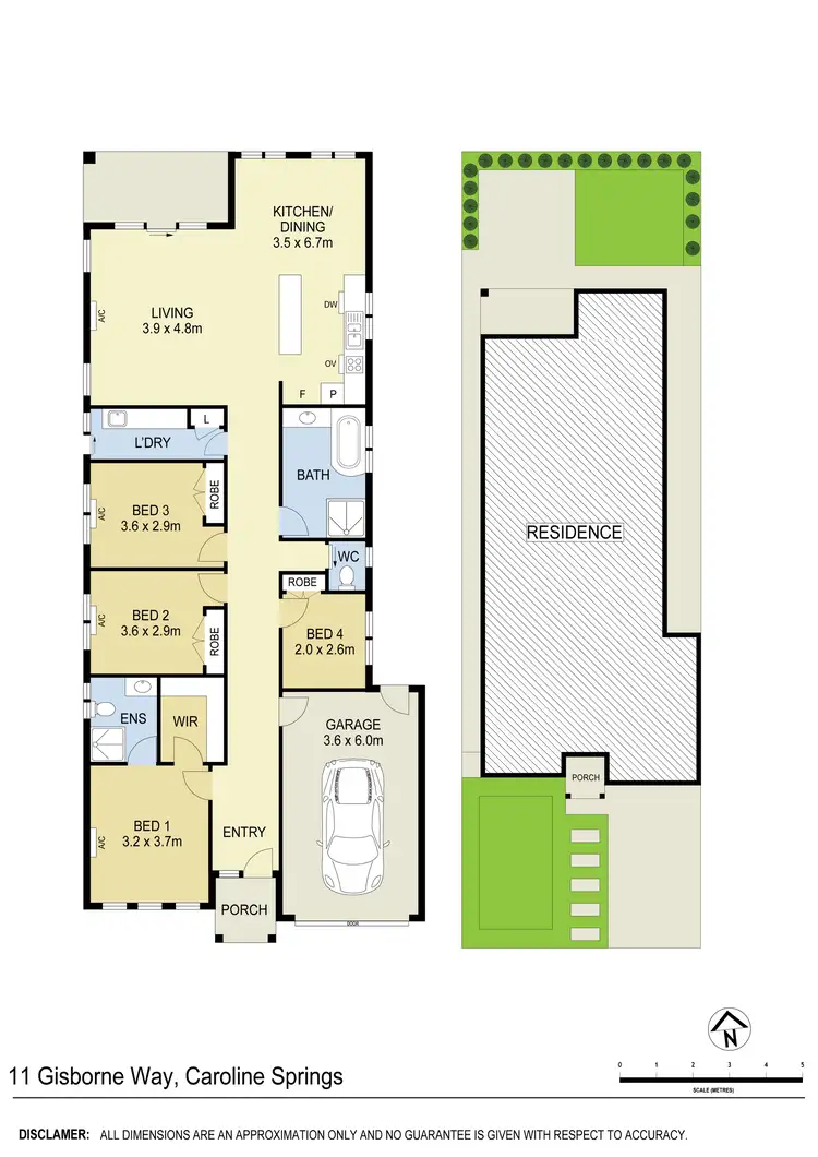 Floorplan of Homely house listing, 11 Gisborne Way, Caroline Springs VIC 3023