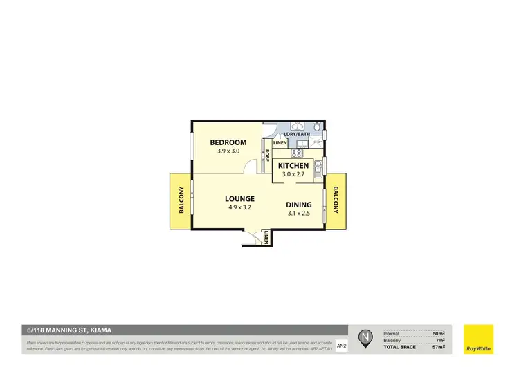 Floorplan of Homely unit listing, 6/118 Manning Street (Elizabeth Court), Kiama NSW 2533