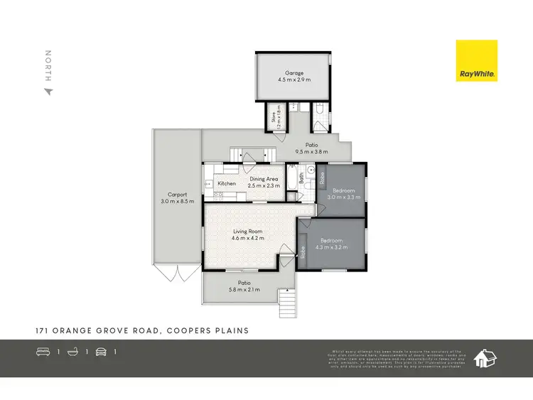 Floorplan of Homely house listing, 171 Orange Grove Road, Coopers Plains QLD 4108