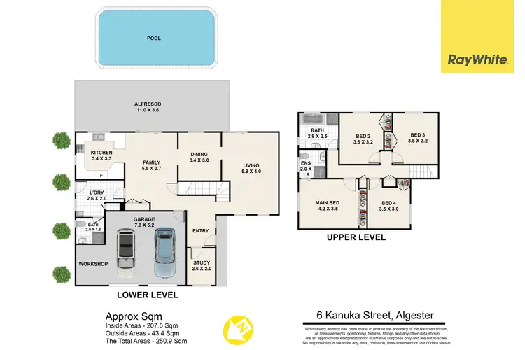 Floorplan of Homely house listing, 6 Kanuka Street, Algester QLD 4115