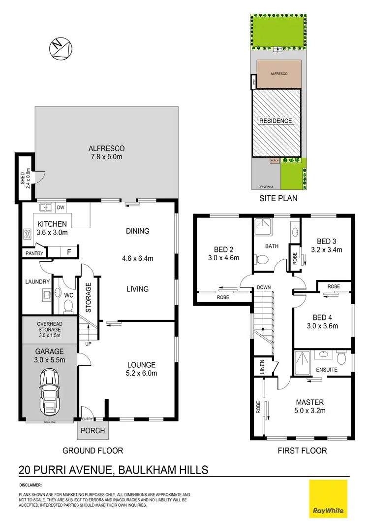 Floorplan of Homely house listing, 20 Purri Avenue, Baulkham Hills NSW 2153