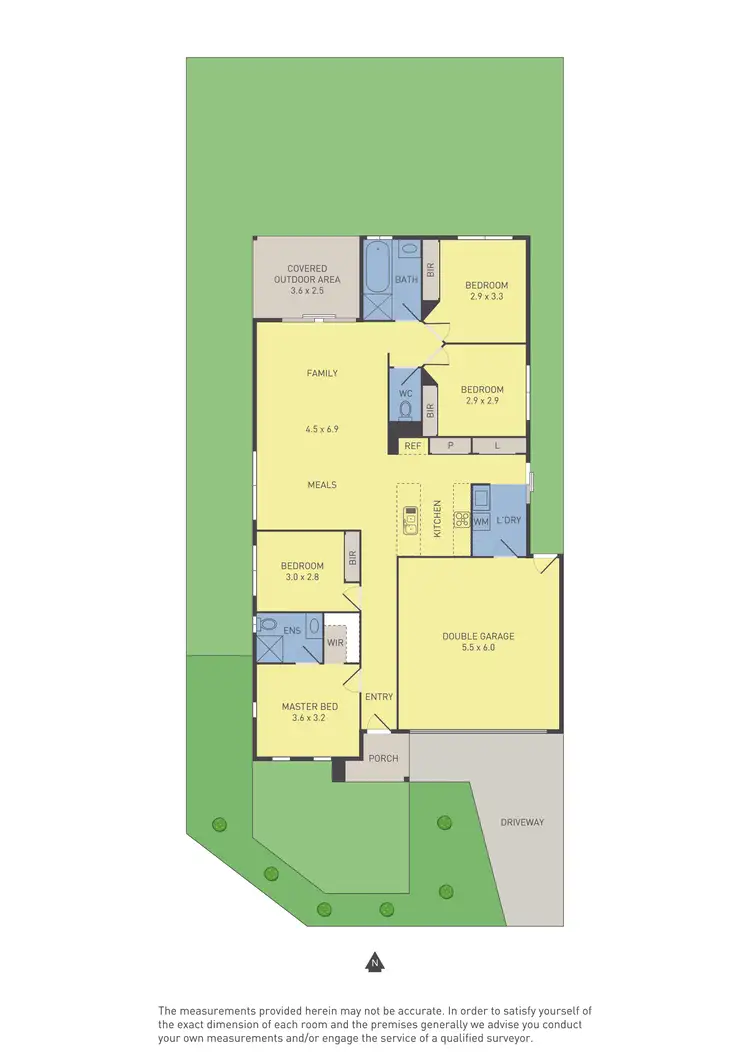 Floorplan of Homely house listing, 23 Langdon Drive, Wyndham Vale VIC 3024