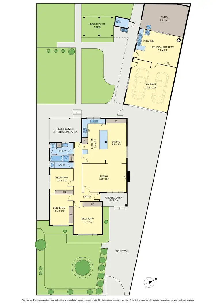 Floorplan of Homely house listing, 1 Alva Court, Fawkner VIC 3060