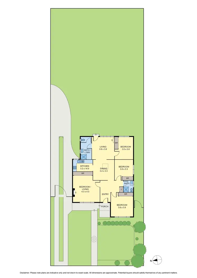 Floorplan of Homely house listing, 34 Bruce Street, Fawkner VIC 3060