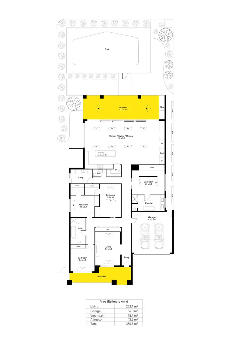Floorplan of Homely house listing, 32 Gower Street, Glenelg East SA 5045