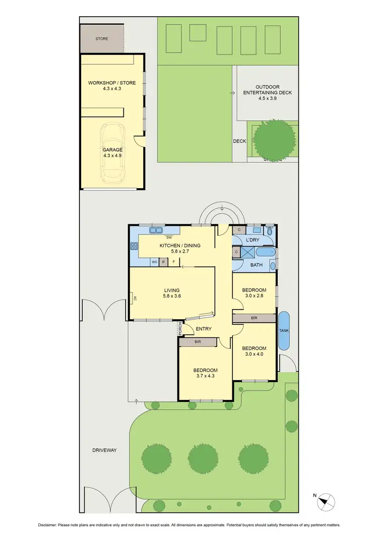 Floorplan of Homely house listing, 4 Susan Court, Campbellfield VIC 3061