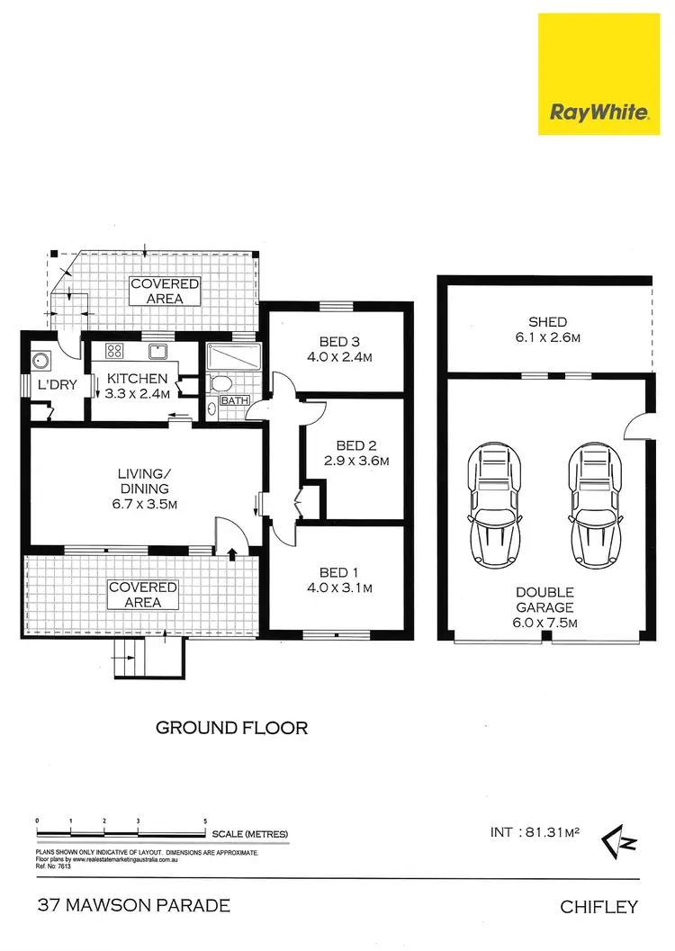 Floorplan of Homely house listing, 37 Mawson Parade, Chifley NSW 2036