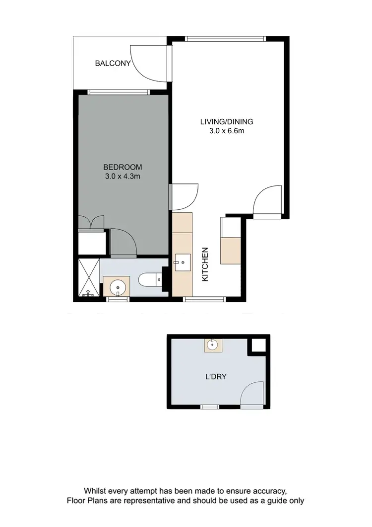 Floorplan of Homely apartment listing, 5/104 Musgrave Road, Red Hill QLD 4059
