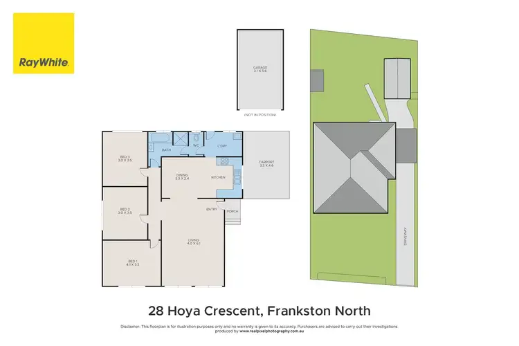 Floorplan of Homely house listing, 28 Hoya Crescent, Frankston North VIC 3200