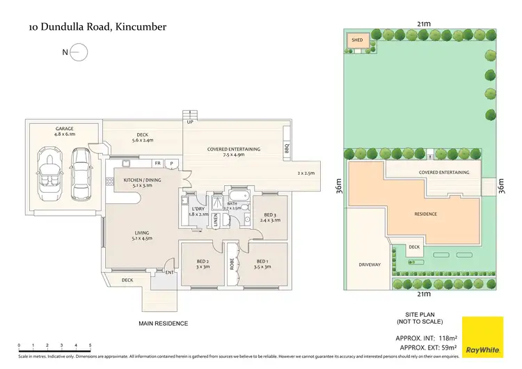 Floorplan of Homely house listing, 10 Dundulla Road, Kincumber NSW 2251