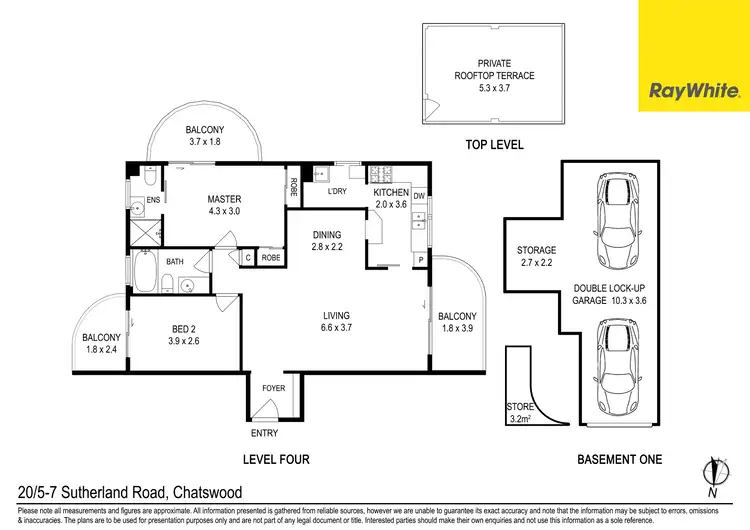 Floorplan of Homely unit listing, 20/5-7 Sutherland Road, Chatswood NSW 2067