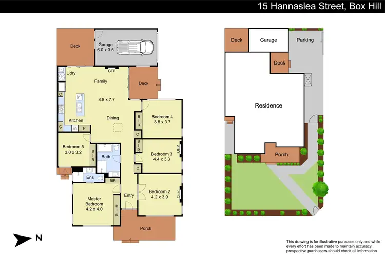 Floorplan of Homely house listing, 15 Hannaslea Street, Box Hill VIC 3128