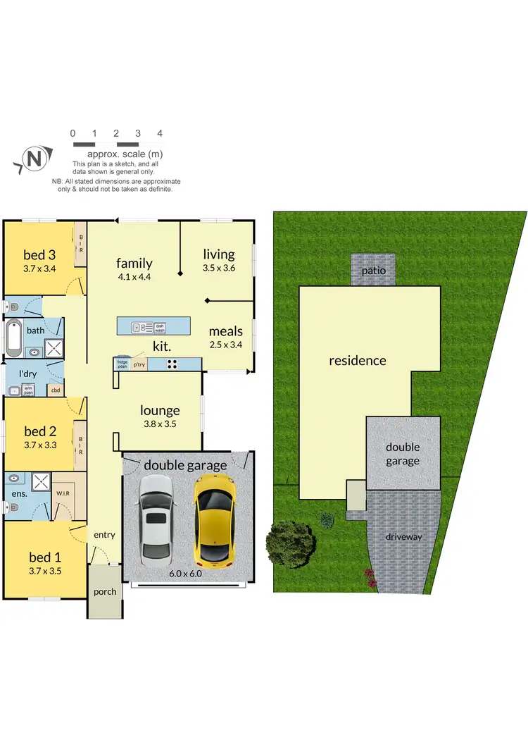 Floorplan of Homely house listing, 11 Melzak Way, Berwick VIC 3806