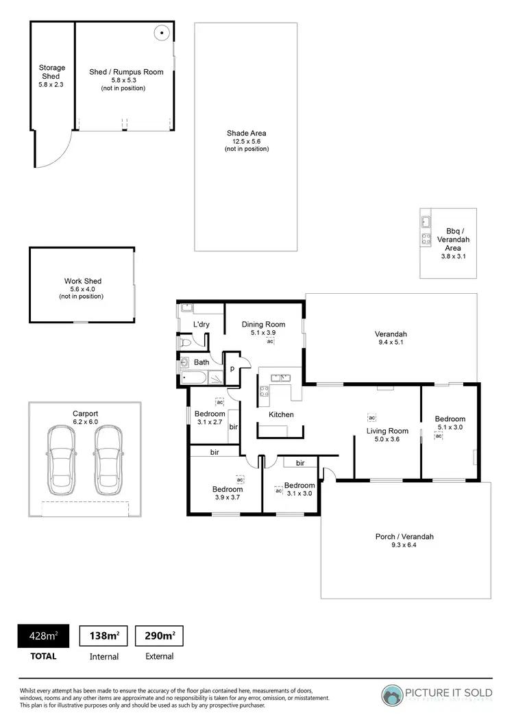 Floorplan of Homely house listing, 77 Pederick Road, Lewiston SA 5501