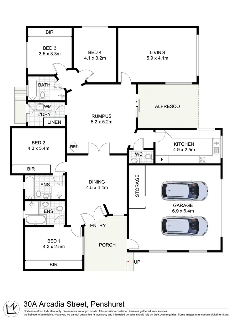 Floorplan of Homely house listing, 30A Arcadia Street, Penshurst NSW 2222