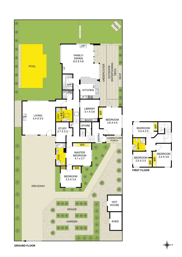 Floorplan of Homely house listing, 74 South Valley Road, Highton VIC 3216