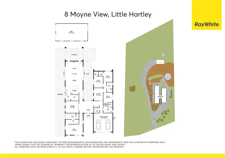 Floorplan of Homely house listing, 8 Moyne View, Little Hartley NSW 2790