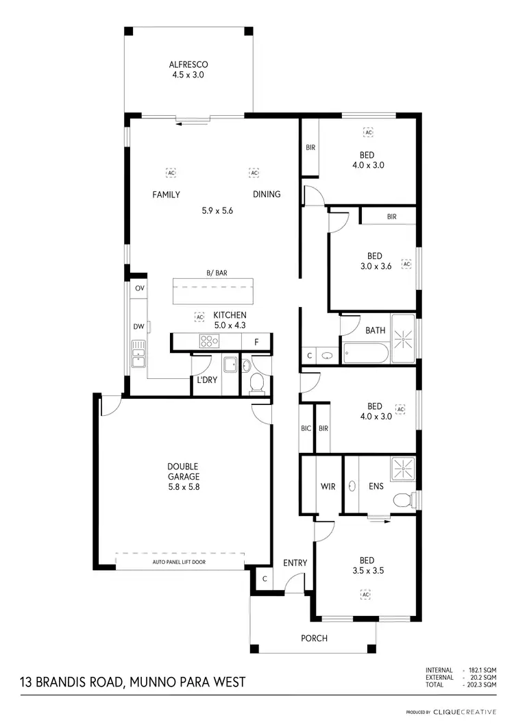 Floorplan of Homely other listing, 13 Brandis Road, Munno Para West SA 5115