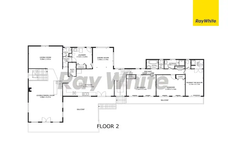 Floorplan of Homely house listing, 52 Bahdilli Crescent, Diddillibah QLD 4559