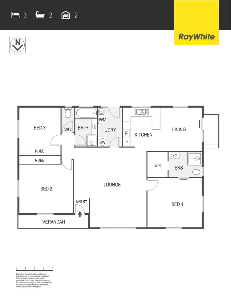 Floorplan of Homely house listing, 17 Dalgarno Close, Oxley ACT 2903