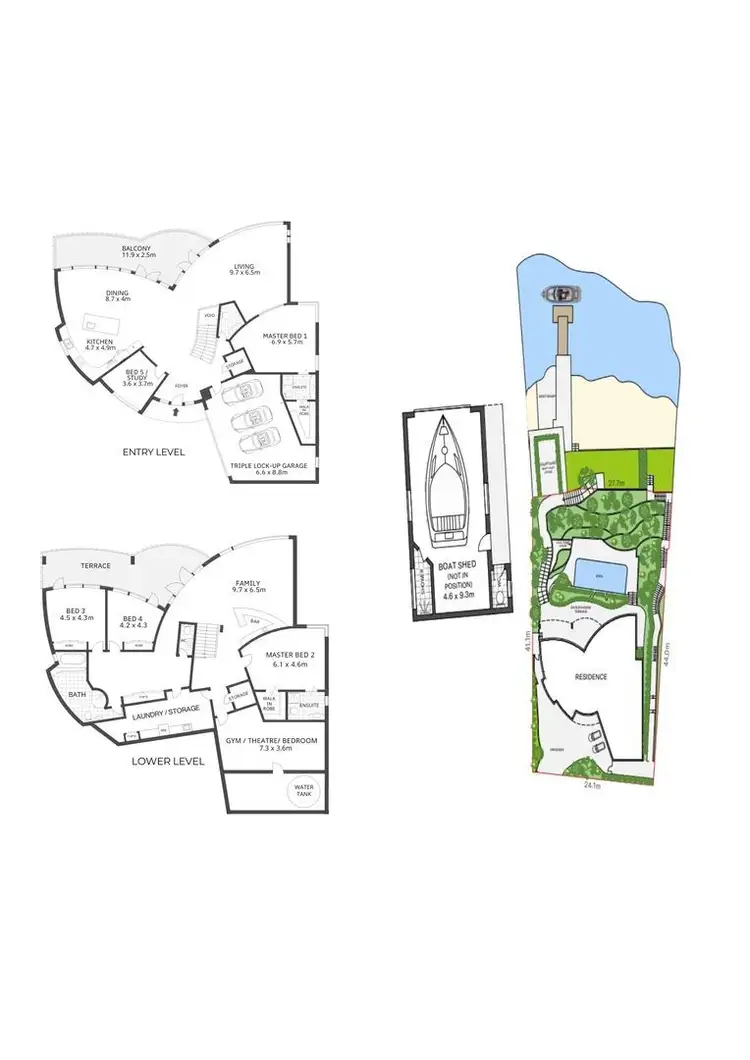 Floorplan of Homely house listing, 6 Venetia Street, Sylvania NSW 2224