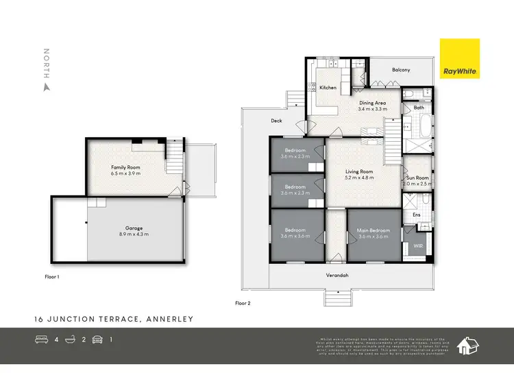 Floorplan of Homely house listing, 14 Junction Terrace, Annerley QLD 4103