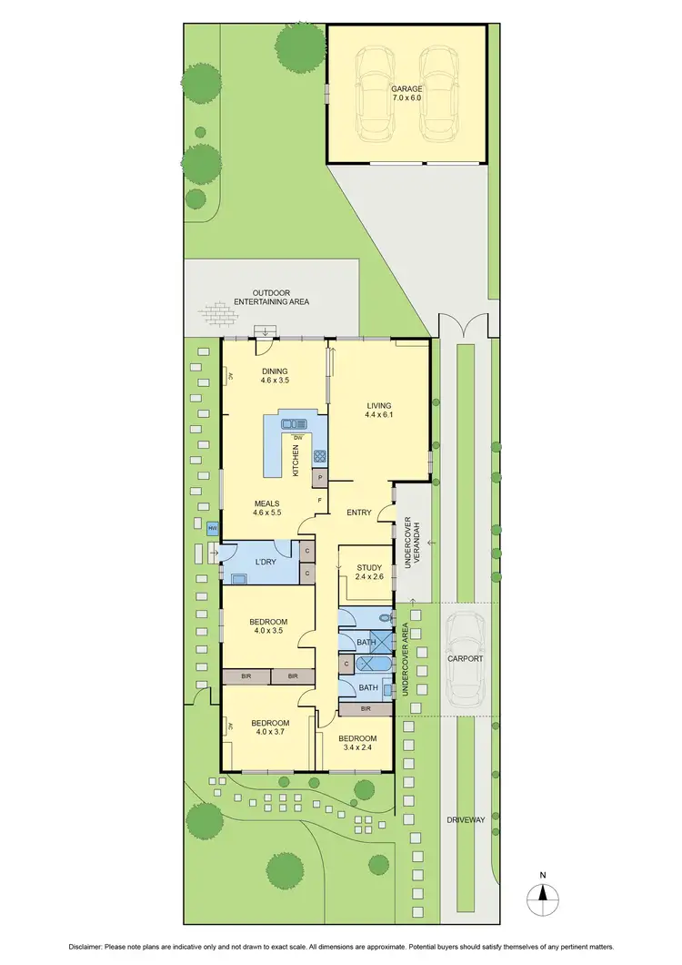 Floorplan of Homely house listing, 42 Thomson Street, Essendon VIC 3040