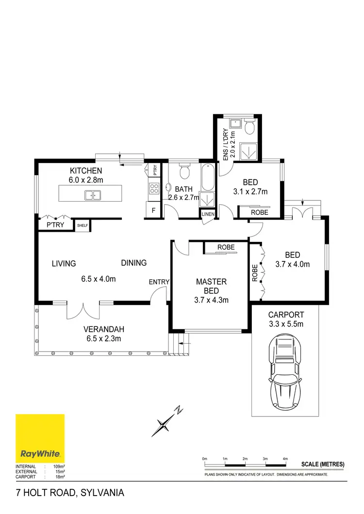 Floorplan of Homely house listing, 7 Holt Road, Sylvania NSW 2224