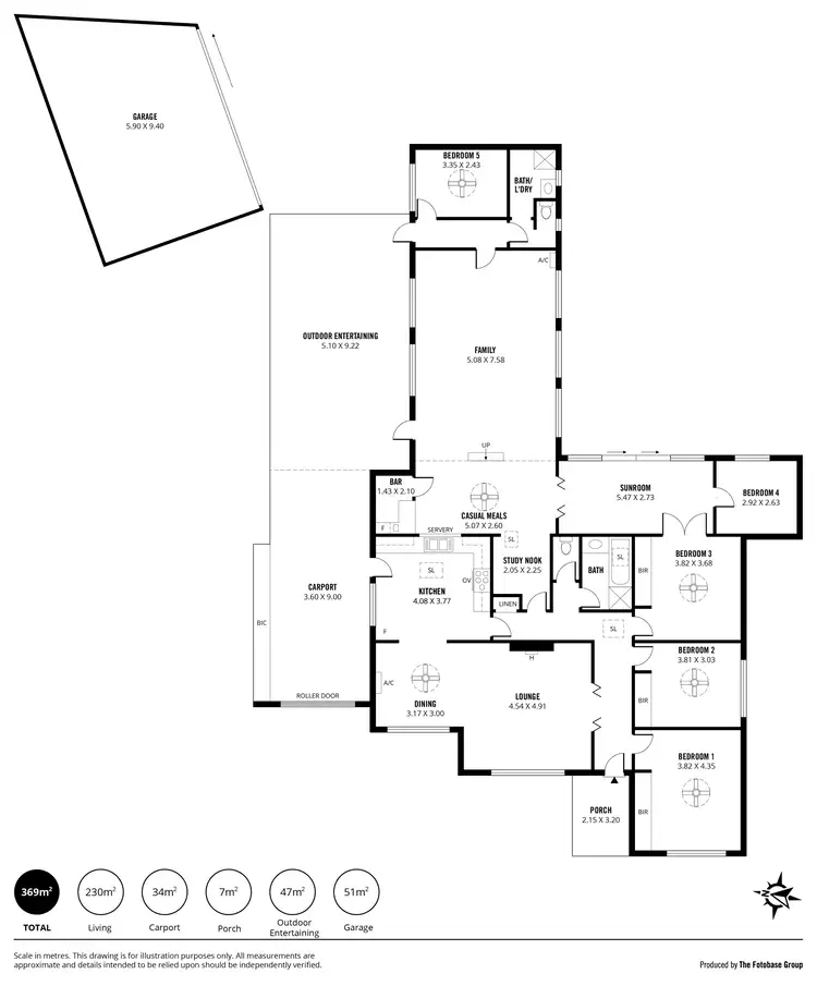 Floorplan of Homely house listing, 24 Samuel Street, Fulham SA 5024