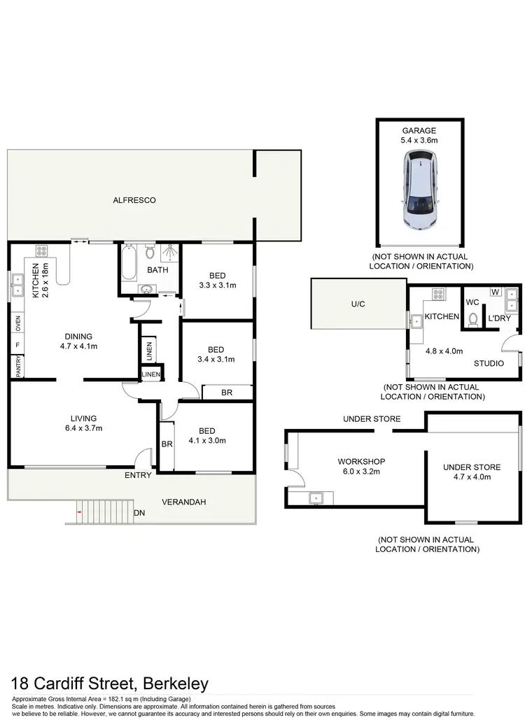 Floorplan of Homely house listing, 18 Cardiff Street, Berkeley NSW 2506