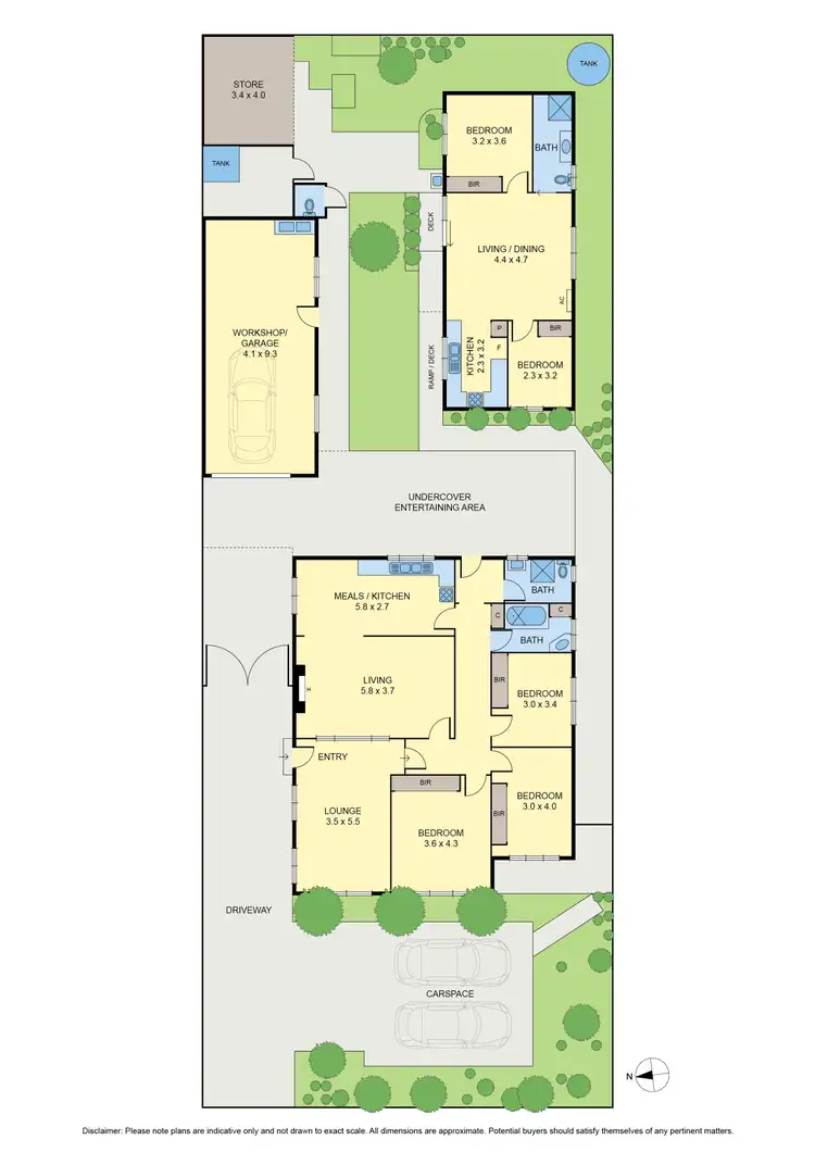 Floorplan of Homely house listing, 36 Percy Street, Fawkner VIC 3060