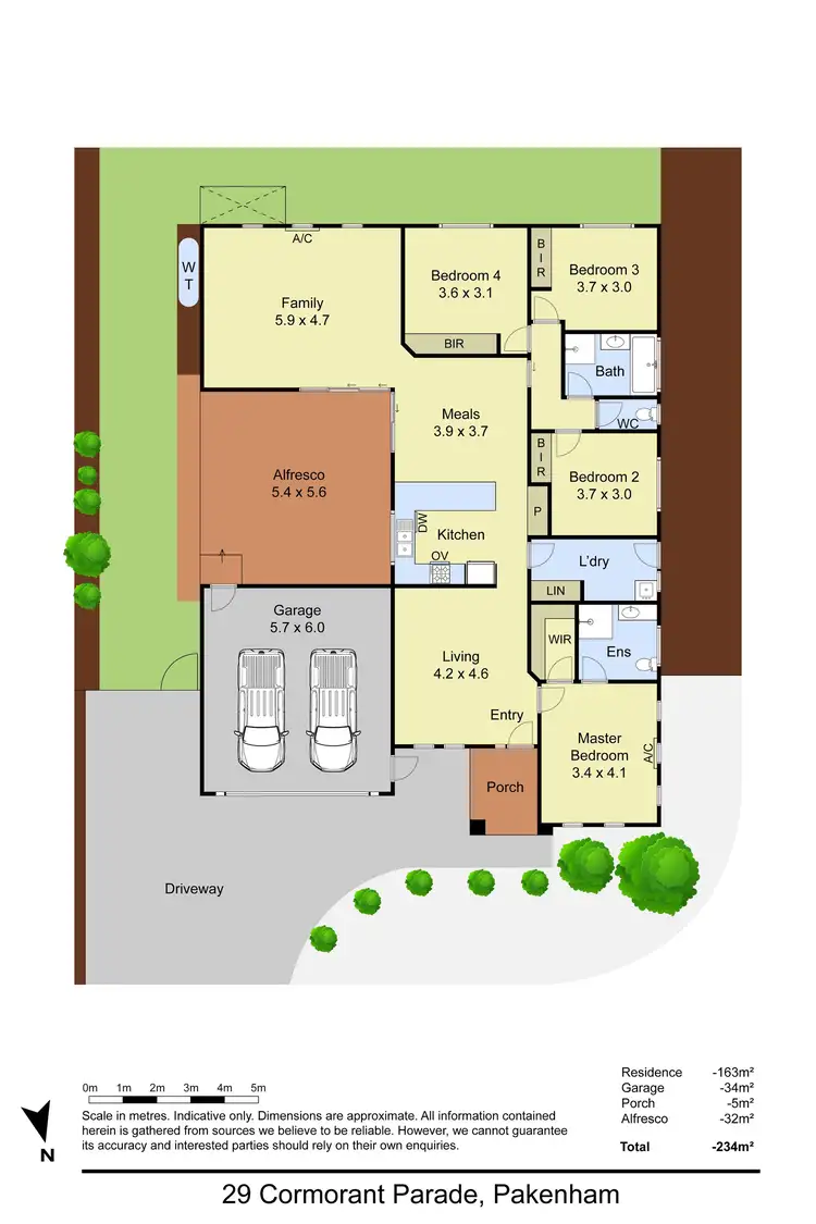 Floorplan of Homely house listing, 29 Cormorant Parade, Pakenham VIC 3810