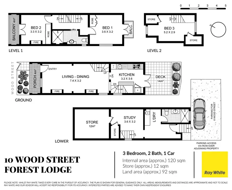 Floorplan of Homely house listing, 10 Wood Street, Forest Lodge NSW 2037