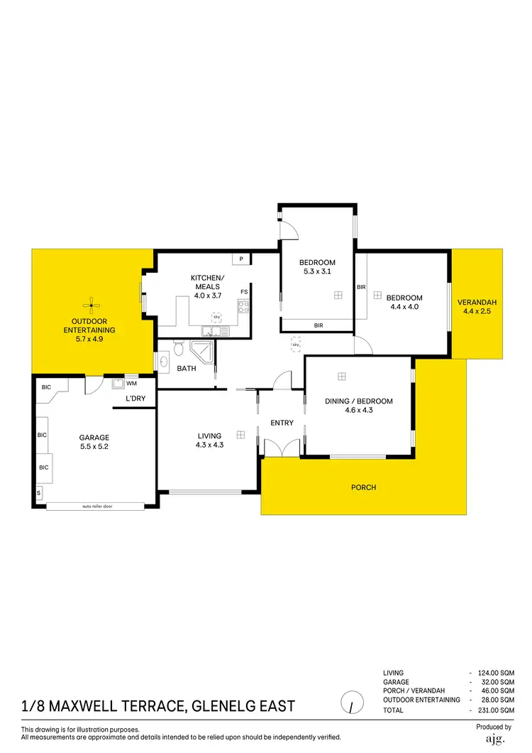 Floorplan of Homely house listing, 1/8 Maxwell Terrace, Glenelg East SA 5045