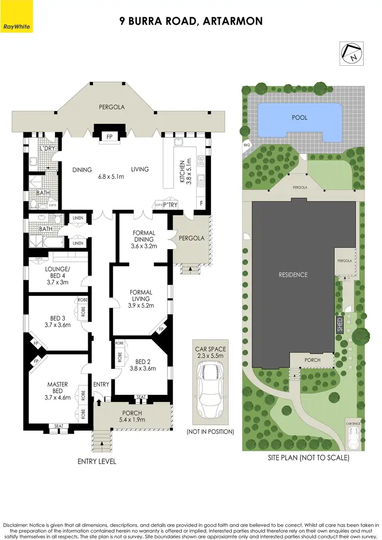 Floorplan of Homely house listing, 9 Burra Road, Artarmon NSW 2064