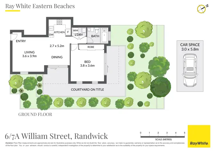 Floorplan of Homely apartment listing, 6/7A William Street, Randwick NSW 2031