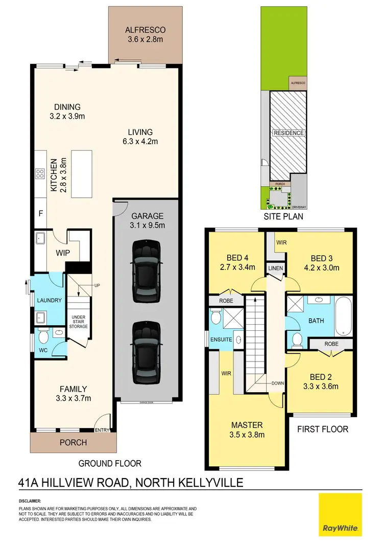 Floorplan of Homely house listing, 41A Hillview Road, North Kellyville NSW 2155