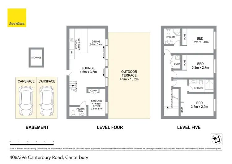 Floorplan of Homely apartment listing, 408/396 Canterbury Road, Canterbury NSW 2193