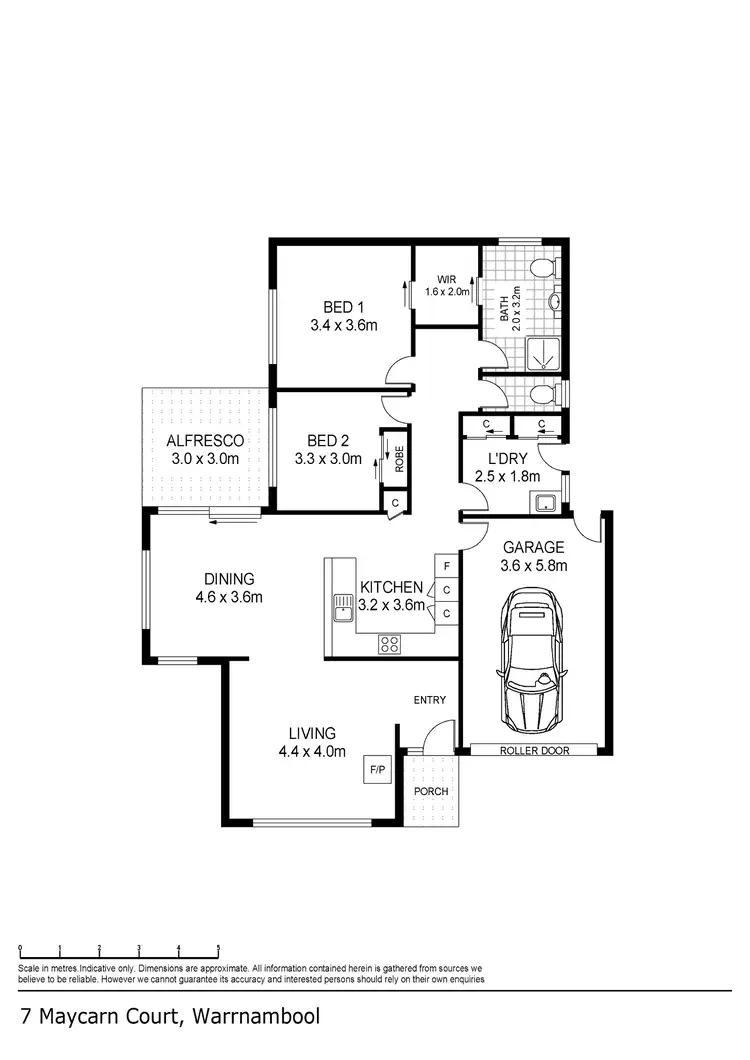 Floorplan of Homely house listing, 7 Maycarn Court, Warrnambool VIC 3280