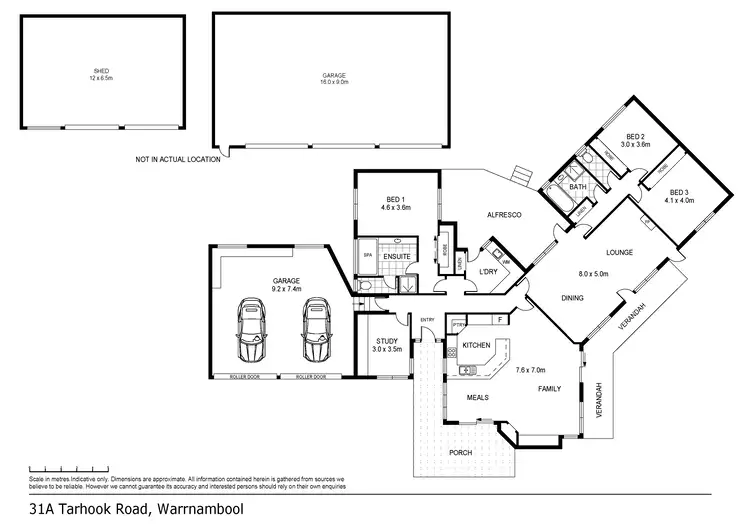 Floorplan of Homely house listing, 31A Tarhook Road, Warrnambool VIC 3280