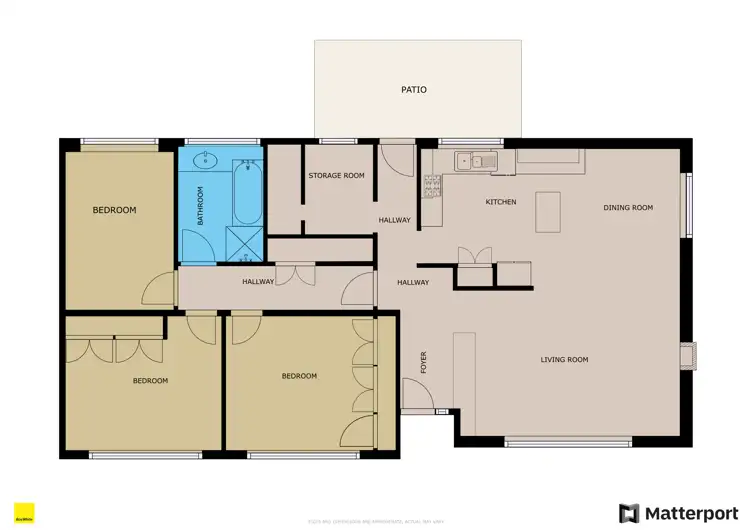 Floorplan of Homely house listing, 1067 Karadoc Avenue, Irymple VIC 3498