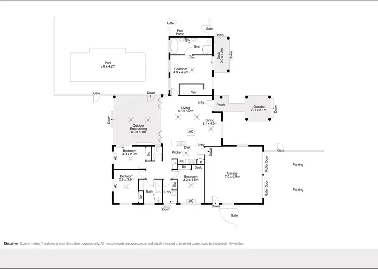 Floorplan of Homely house listing, 24 Pelcan Gardens, Broome WA 6725