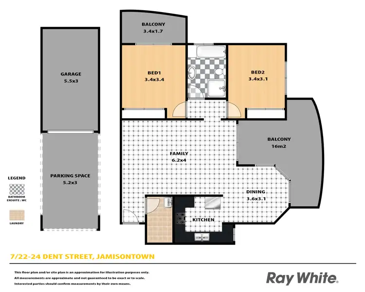 Floorplan of Homely house listing, 7/22-24 Dent Street, Jamisontown NSW 2750