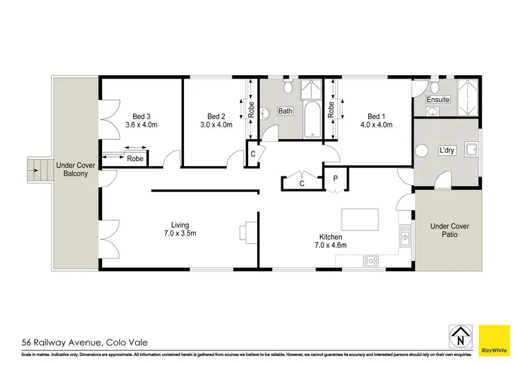 Floorplan of Homely house listing, 56 Railway Avenue, Colo Vale NSW 2575