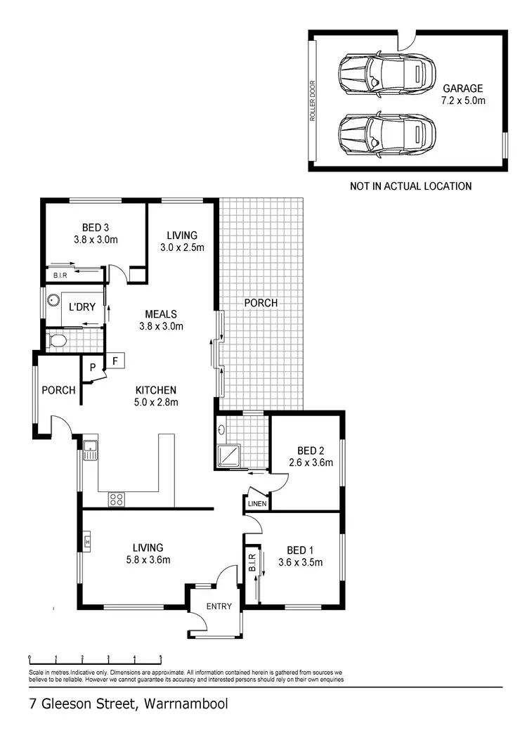 Floorplan of Homely house listing, 7 Gleeson Street, Warrnambool VIC 3280